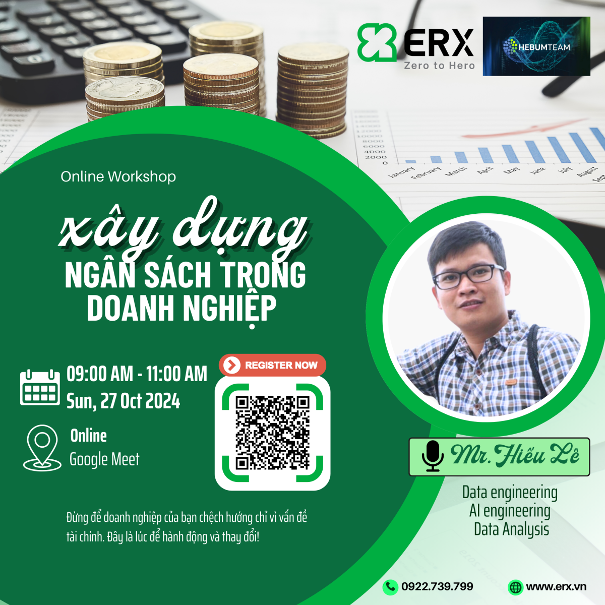 ONLINE Workshop: Xây dựng ngân sách trong doanh nghiệp